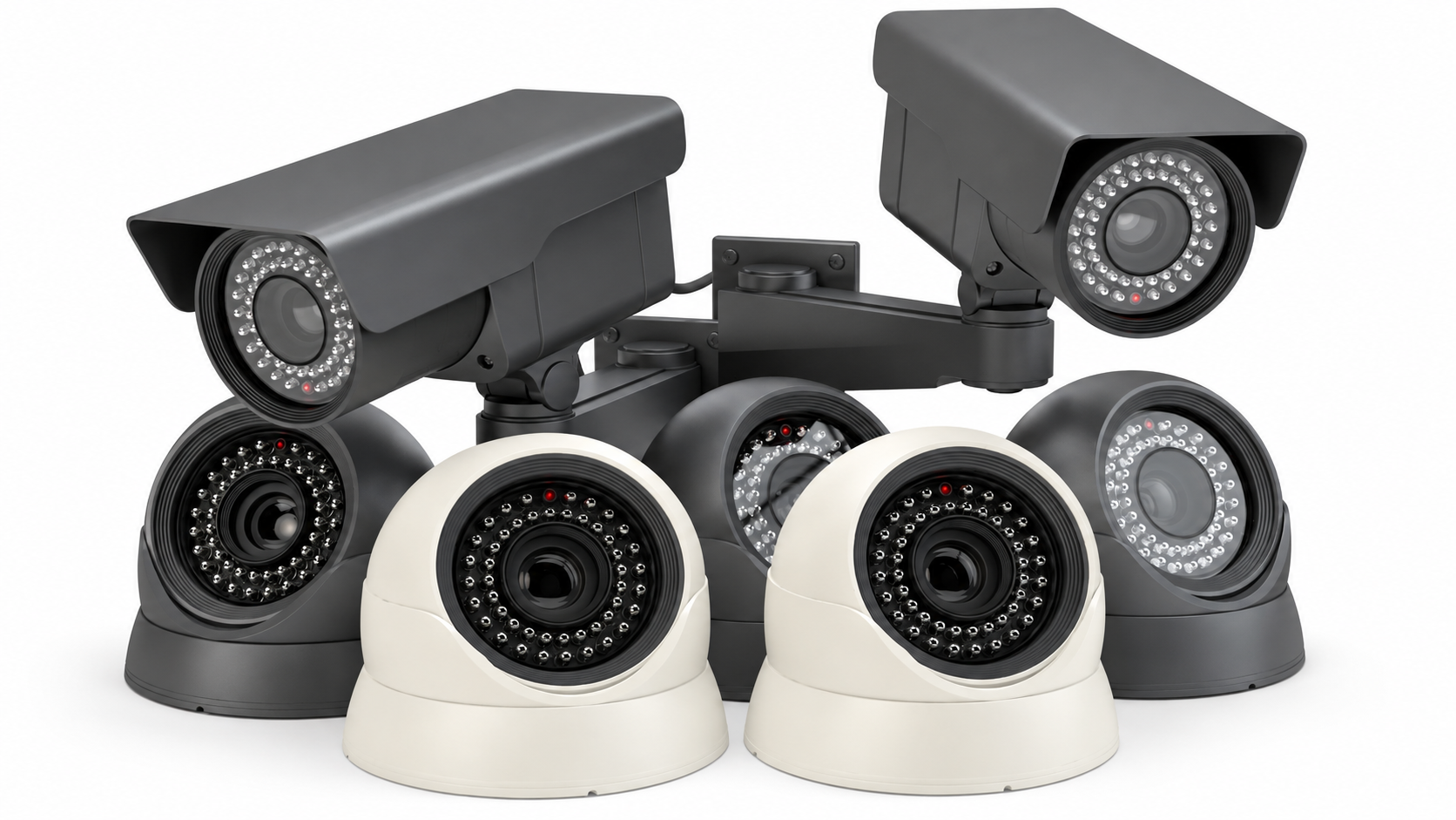 Coloured body CCTV camera near me models